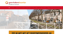 Desktop Screenshot of garenkokerskwartier.nl