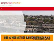 Tablet Screenshot of garenkokerskwartier.nl